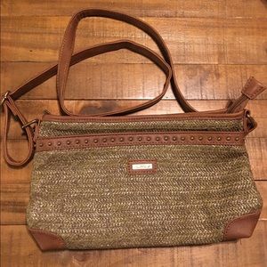 Sun N’Sand woven straw purse
